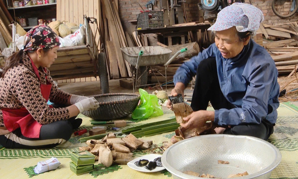Ngọt thơm bánh gai Hiệp Hòa